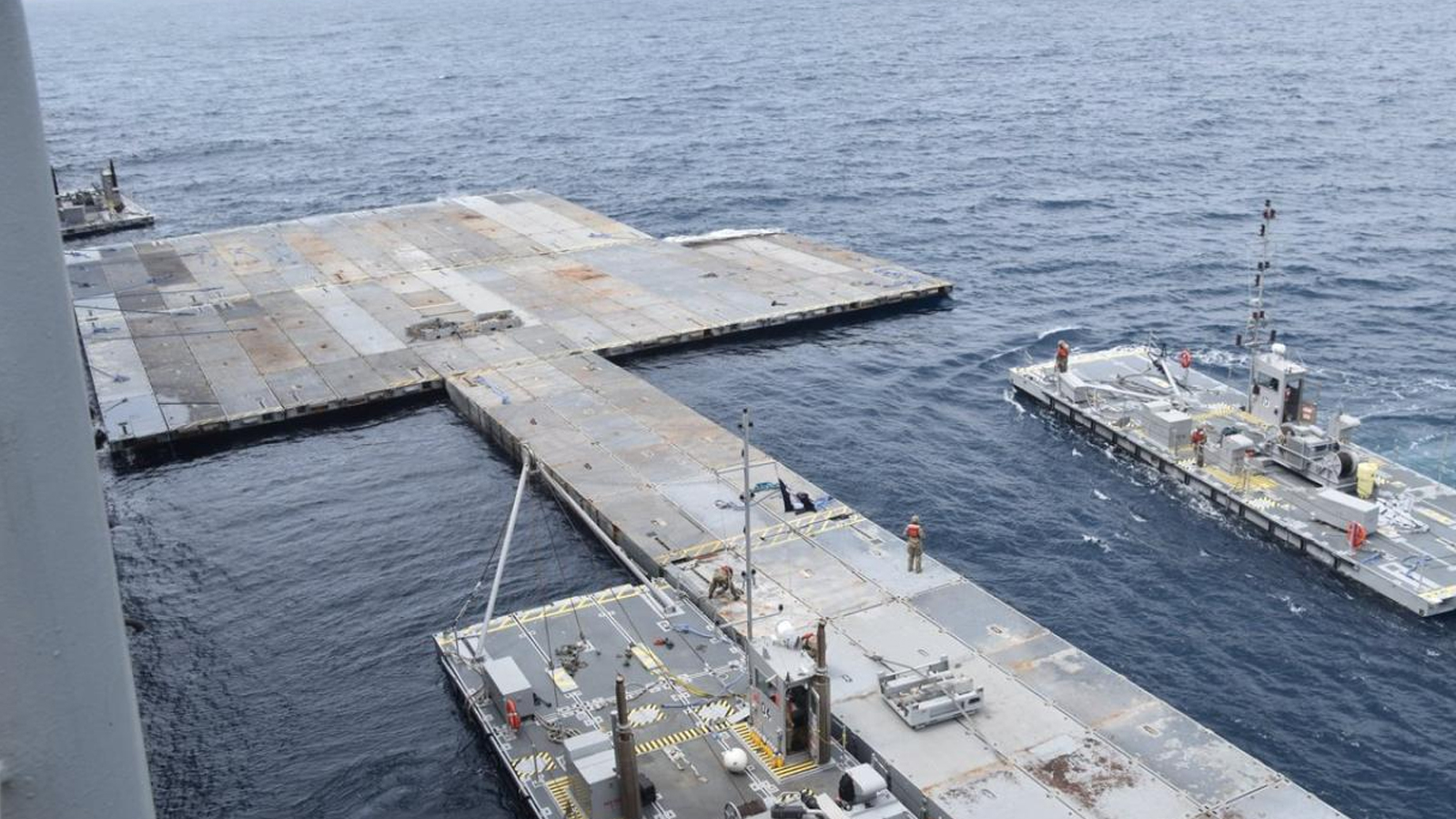 Les États-Unis pourraient mettre fin à l’opération de quai flottant à Gaza qui s’est soldée par un fiasco