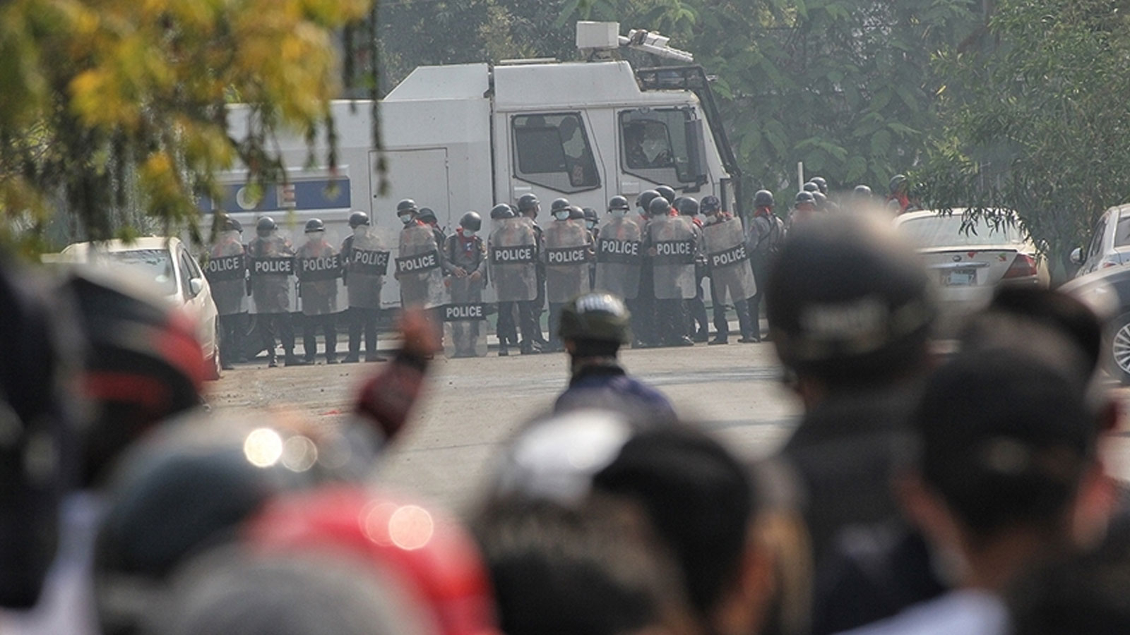 De nombreuses écoles ont été détruites lors d'affrontements au Myanmar