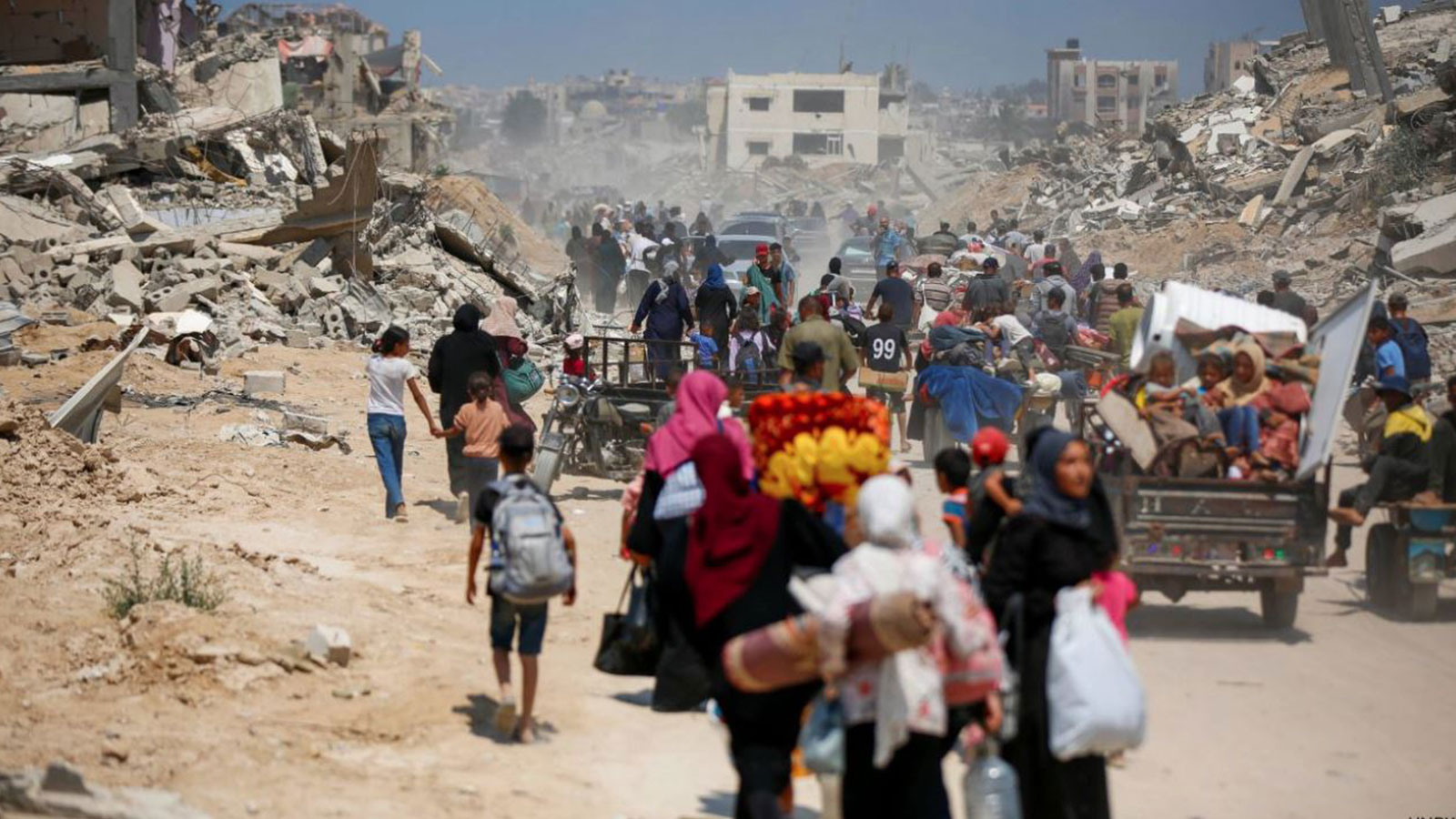 "Des ordres d'évacuation ont été donnés dans 83 pour cent de la bande de Gaza"