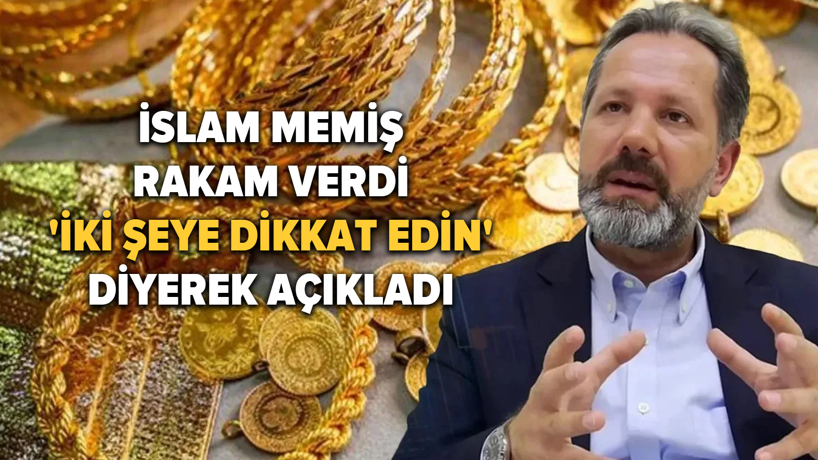 Islam Memiş a donné des chiffres et expliqué en disant "Faites attention à 2 choses"