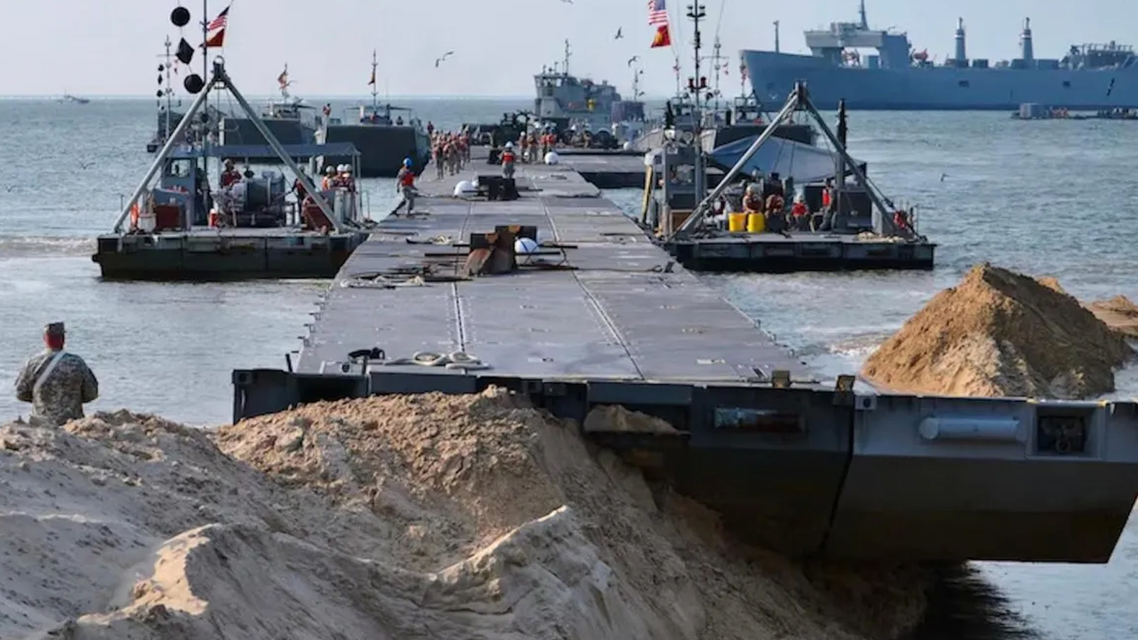 Le projet américain d’acheminer l’aide humanitaire à Gaza s’est soldé par un fiasco