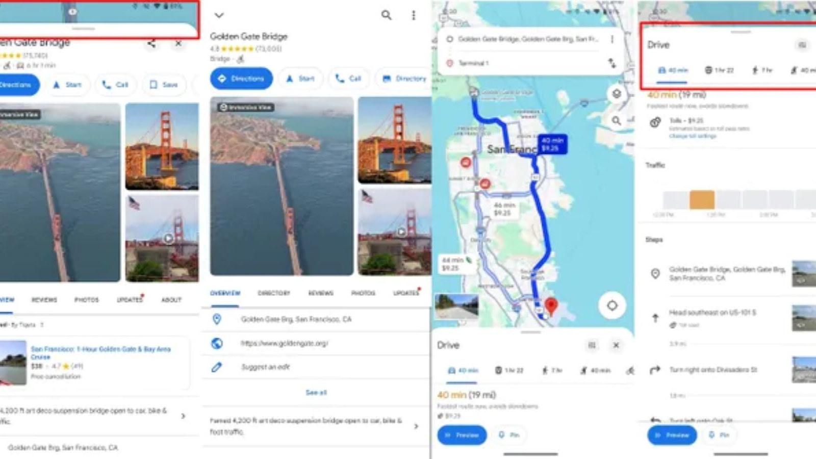 Les fenêtres flottantes arrivent sur Google Maps