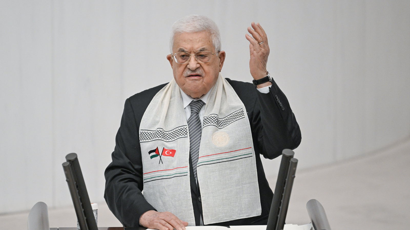 Le discours de Mahmud Abbas devant la Grande Assemblée nationale turque a été couvert par la presse mondiale