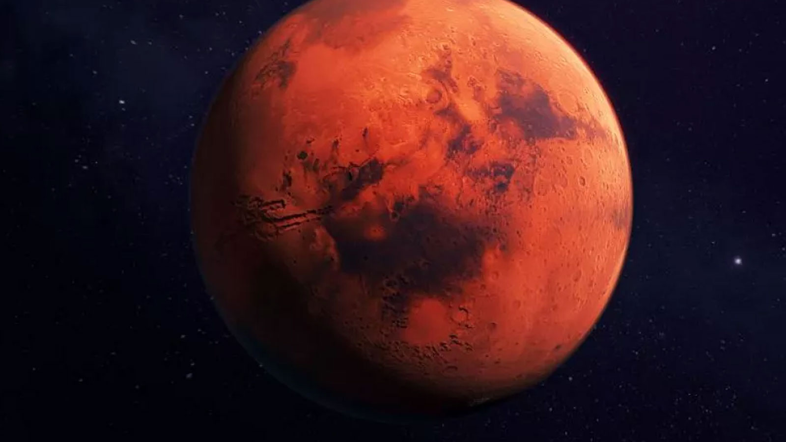 Un réservoir d'eau liquide découvert dans des roches sur Mars