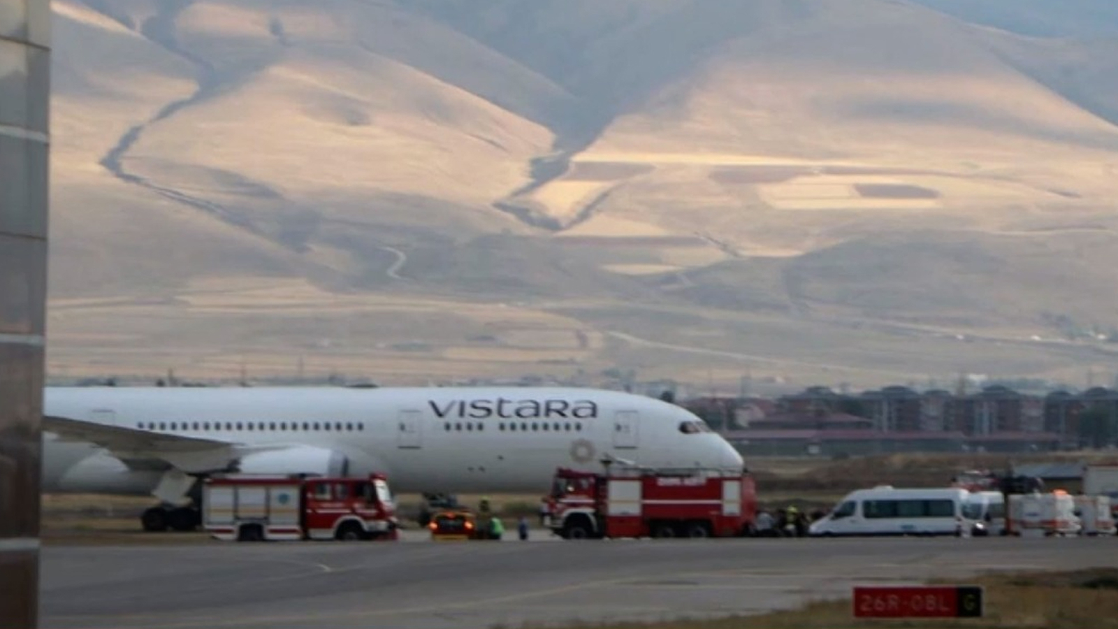 L'avion de l'Inde vers l'Allemagne a atterri à Erzurum en raison d'une alerte à la bombe