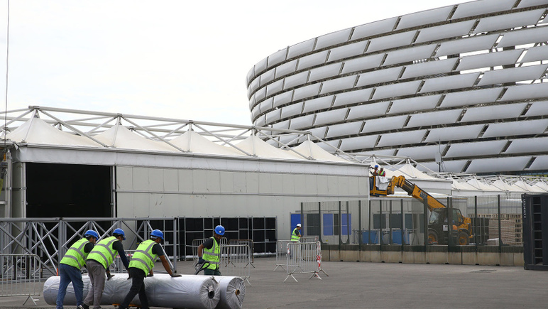 L'Azerbaïdjan construit des structures préfabriquées temporaires pour la COP 29 - Image : 2