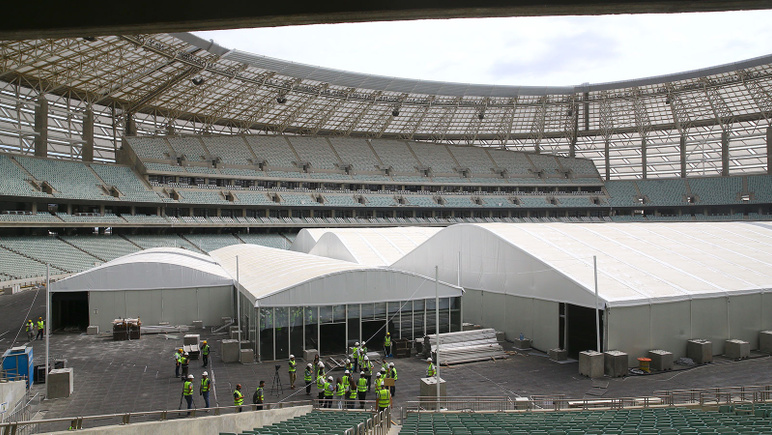 L'Azerbaïdjan construit des structures préfabriquées temporaires pour la COP 29 - Image : 3