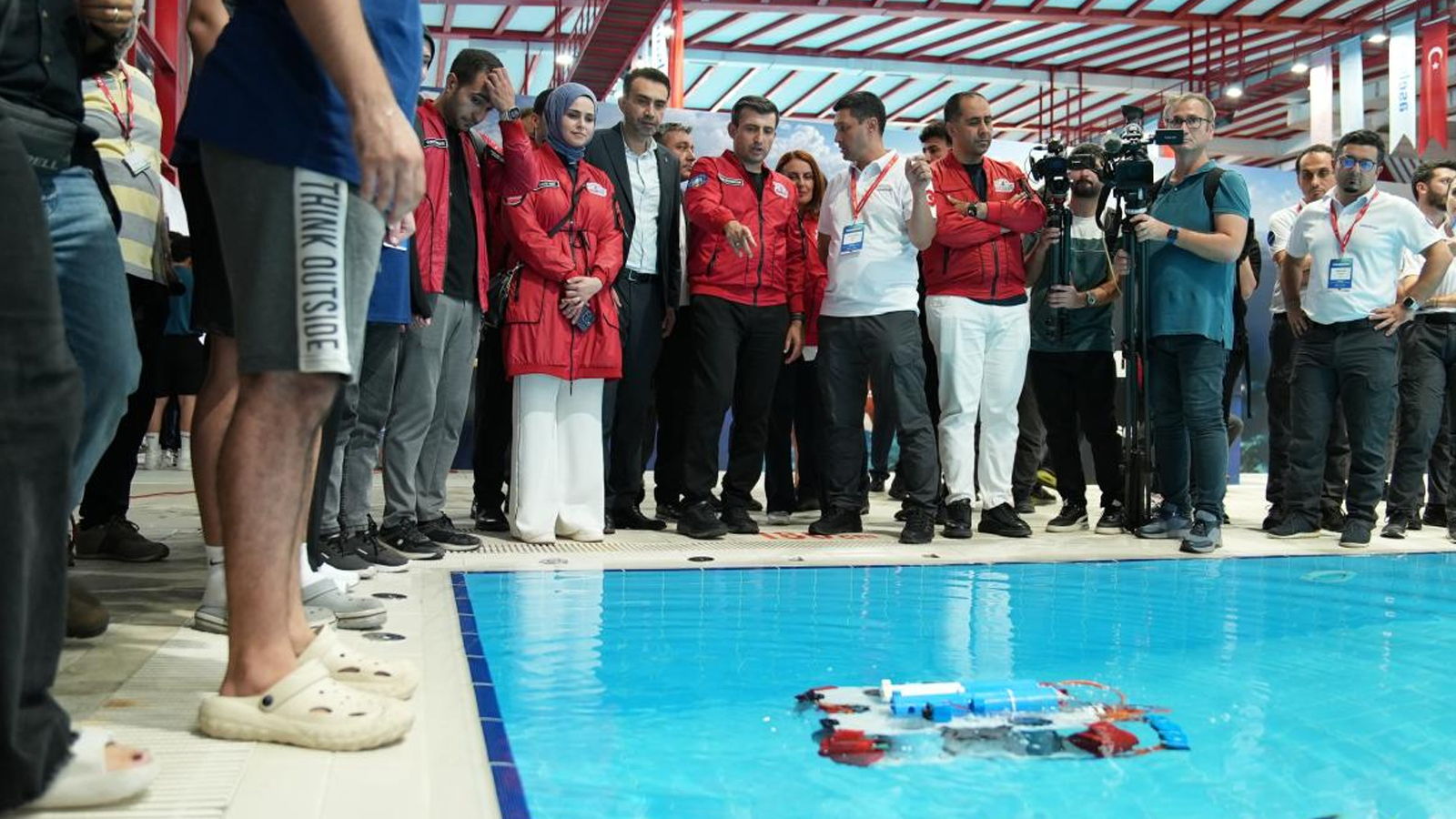 Les jeunes ont concouru pour les véhicules marins sans pilote au TEKNOFEST