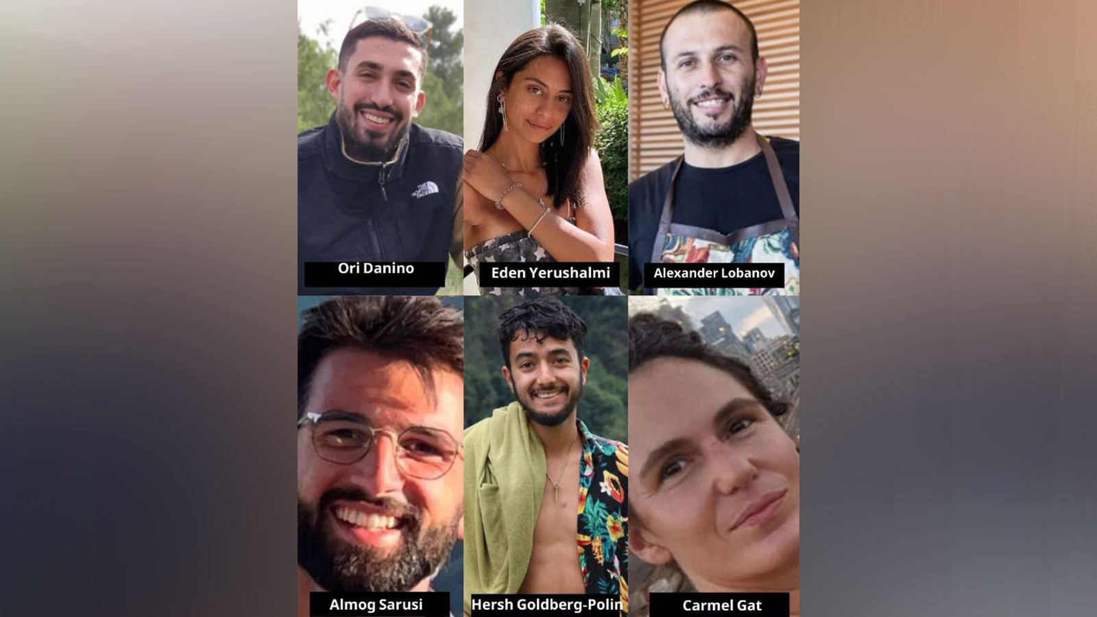 Israël a annoncé que les corps de 6 otages avaient été retrouvés