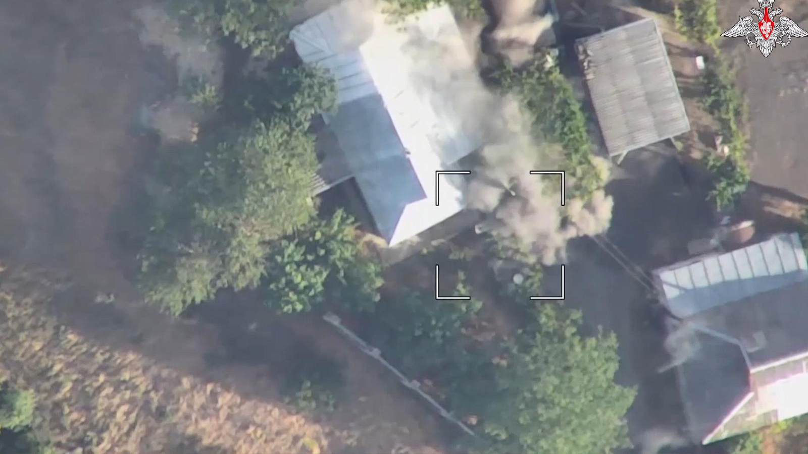 La Russie a frappé des entrepôts de l'armée ukrainienne