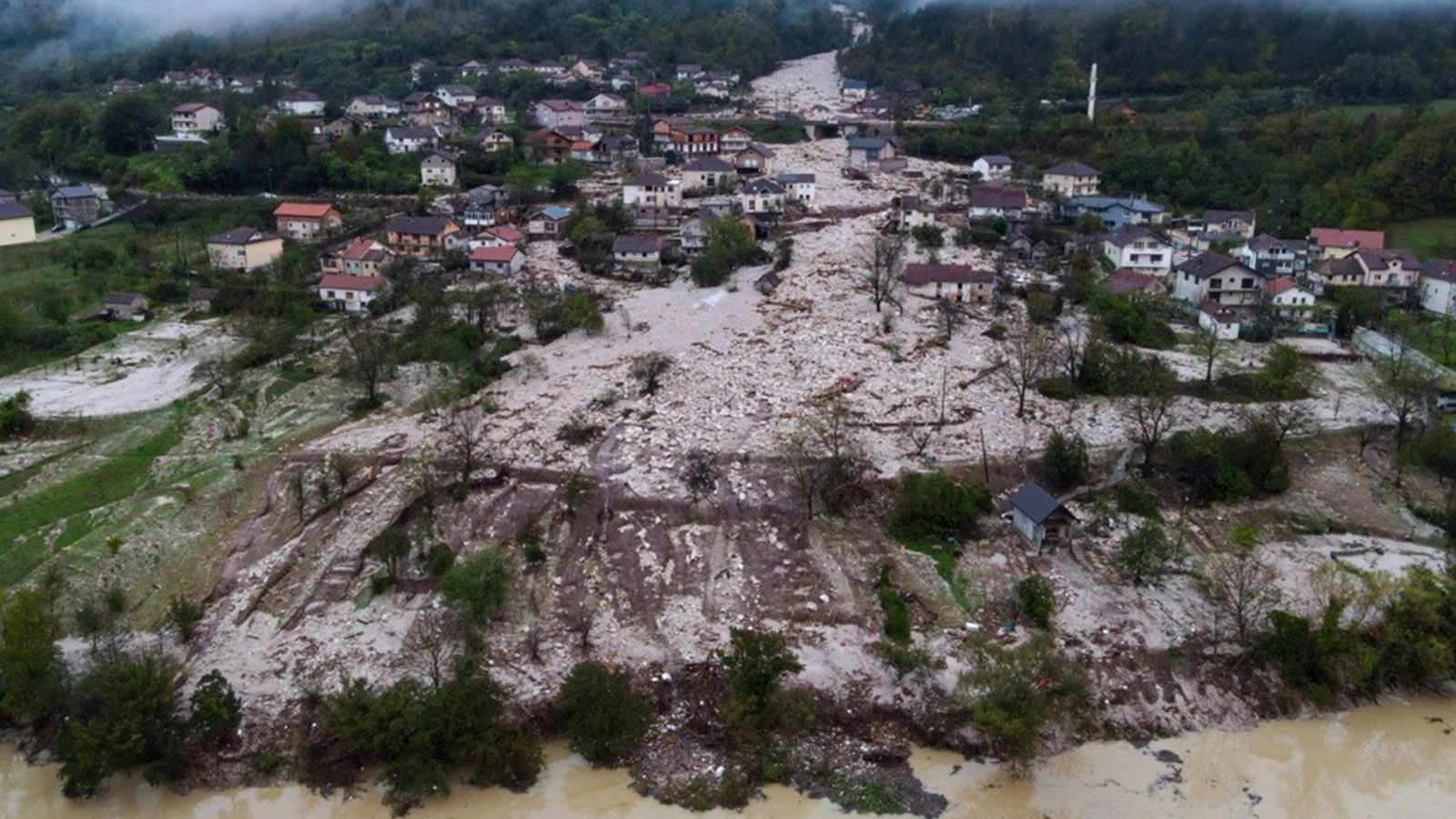 Catastrophe des inondations en Bosnie-Herzégovine : le corps de la dernière personne disparue a été retrouvé