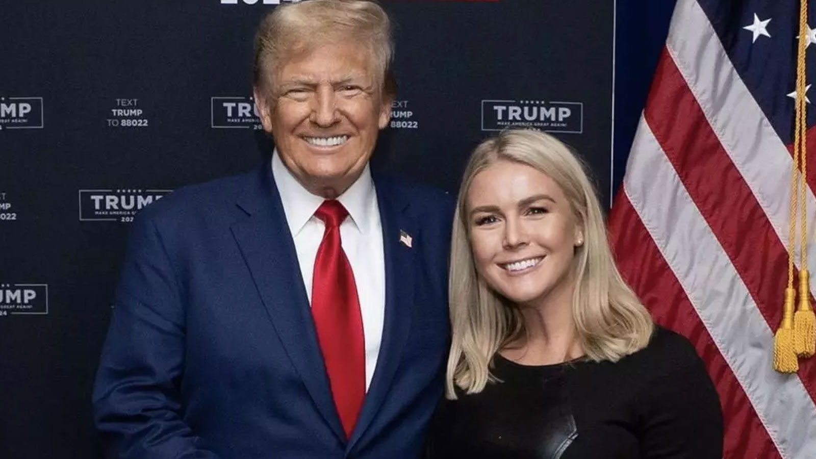 Trump annonce que Karoline Leavitt sera attachée de presse à la Maison Blanche