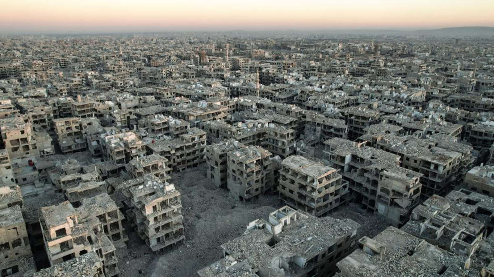 Des traces destructrices de guerre dans le camp de réfugiés de Yarmouk !