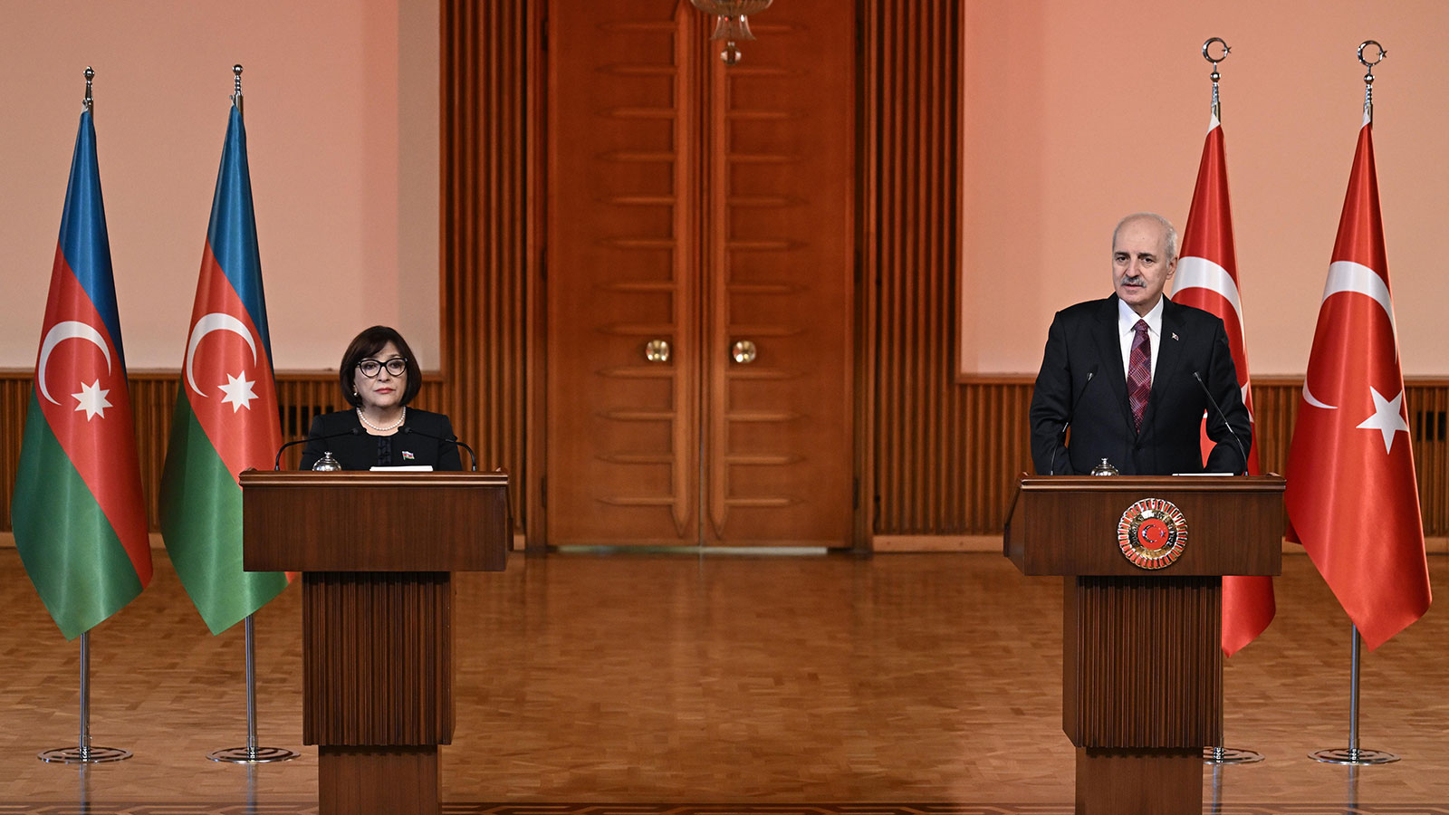 Gafarova, présidente de l'Assemblée nationale d'Azerbaïdjan, à la Grande Assemblée nationale turque : Les deux pays sont unis dans la joie et la tristesse.