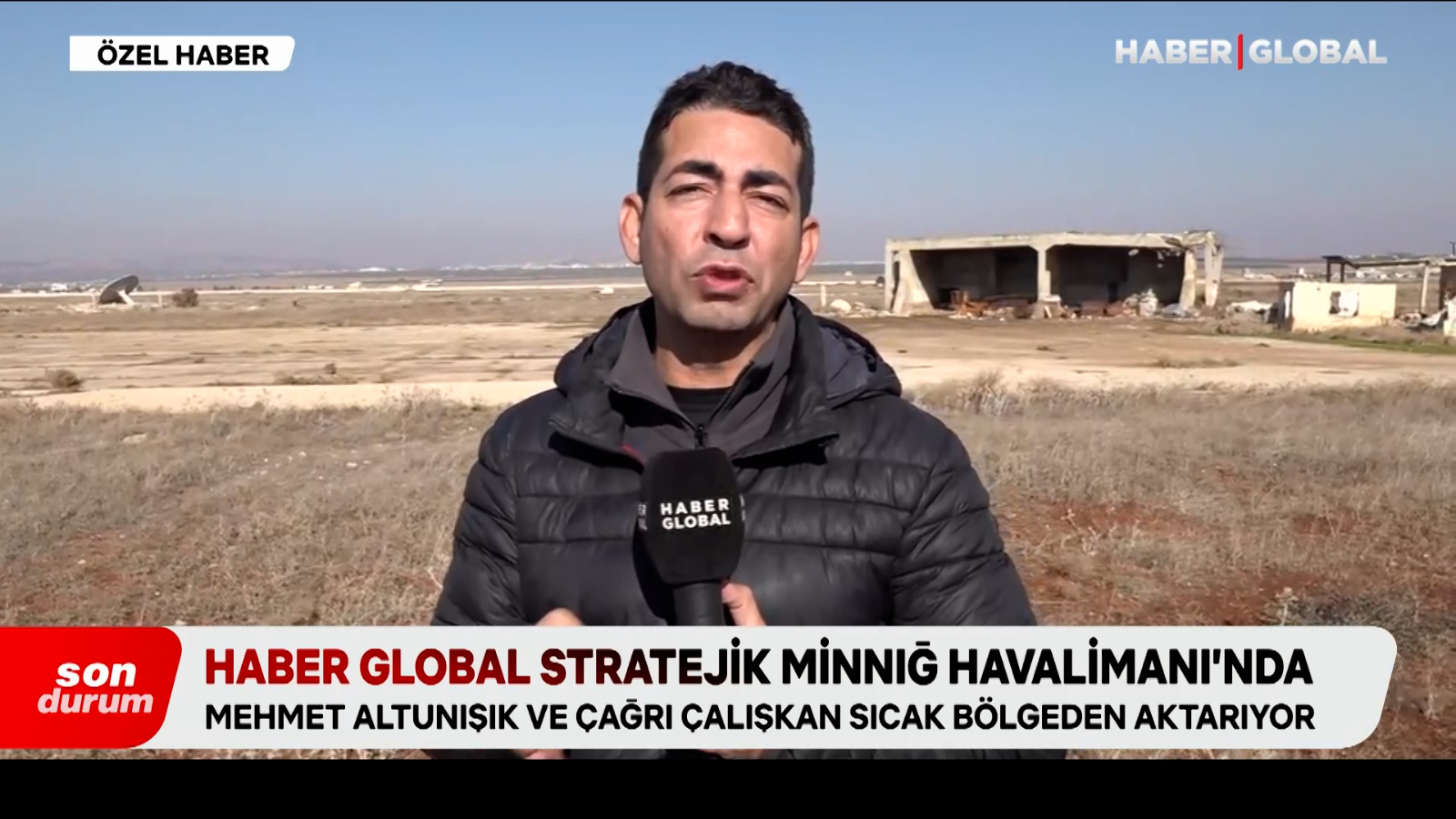 Haber Global à l'aéroport stratégique de Minnigh : lorsque l'opposition est entrée à Tel Rifat, les terroristes ont dû fuir