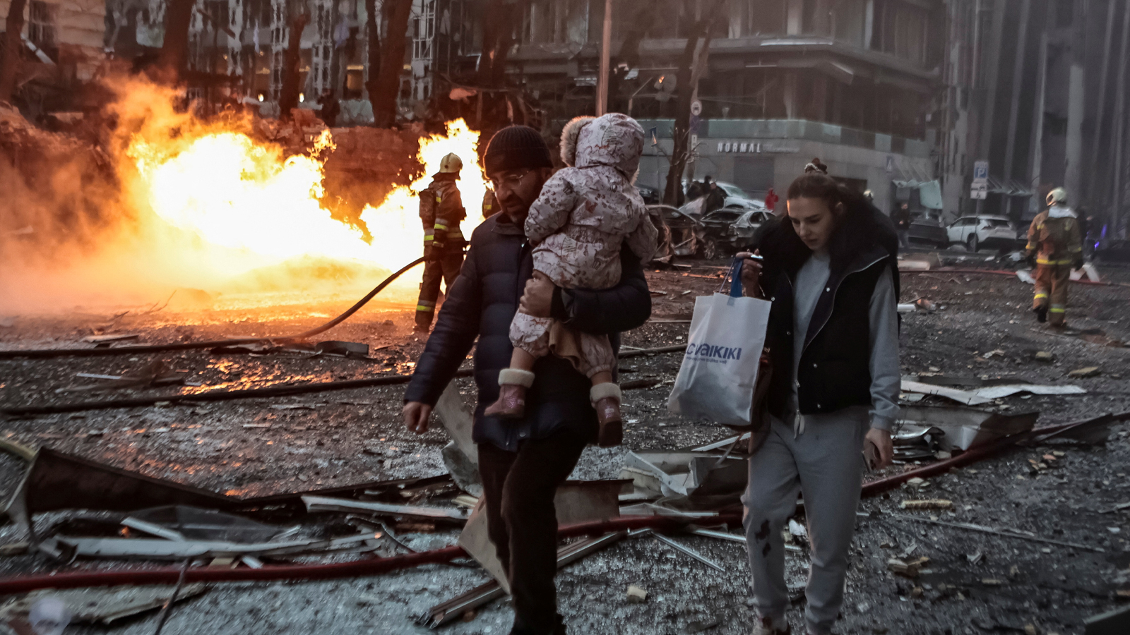 La Russie attaque Kiev avec 8 missiles : il y a des morts et des blessés