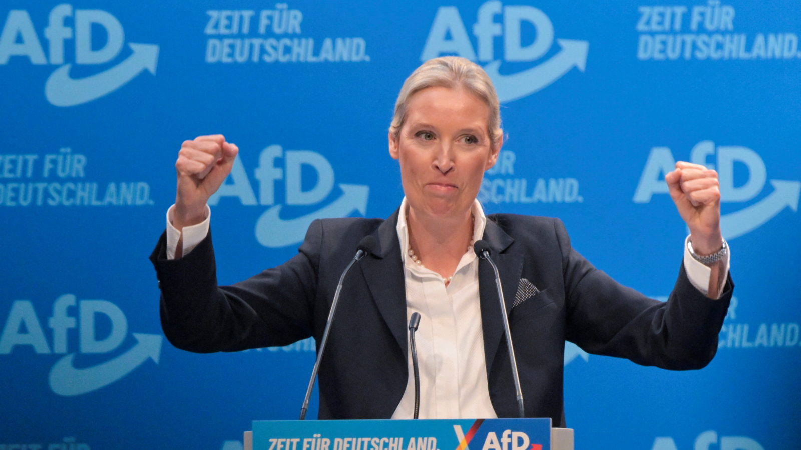 Alice Weidel est la candidate au poste de Premier ministre du parti d'extrême droite AfD en Allemagne