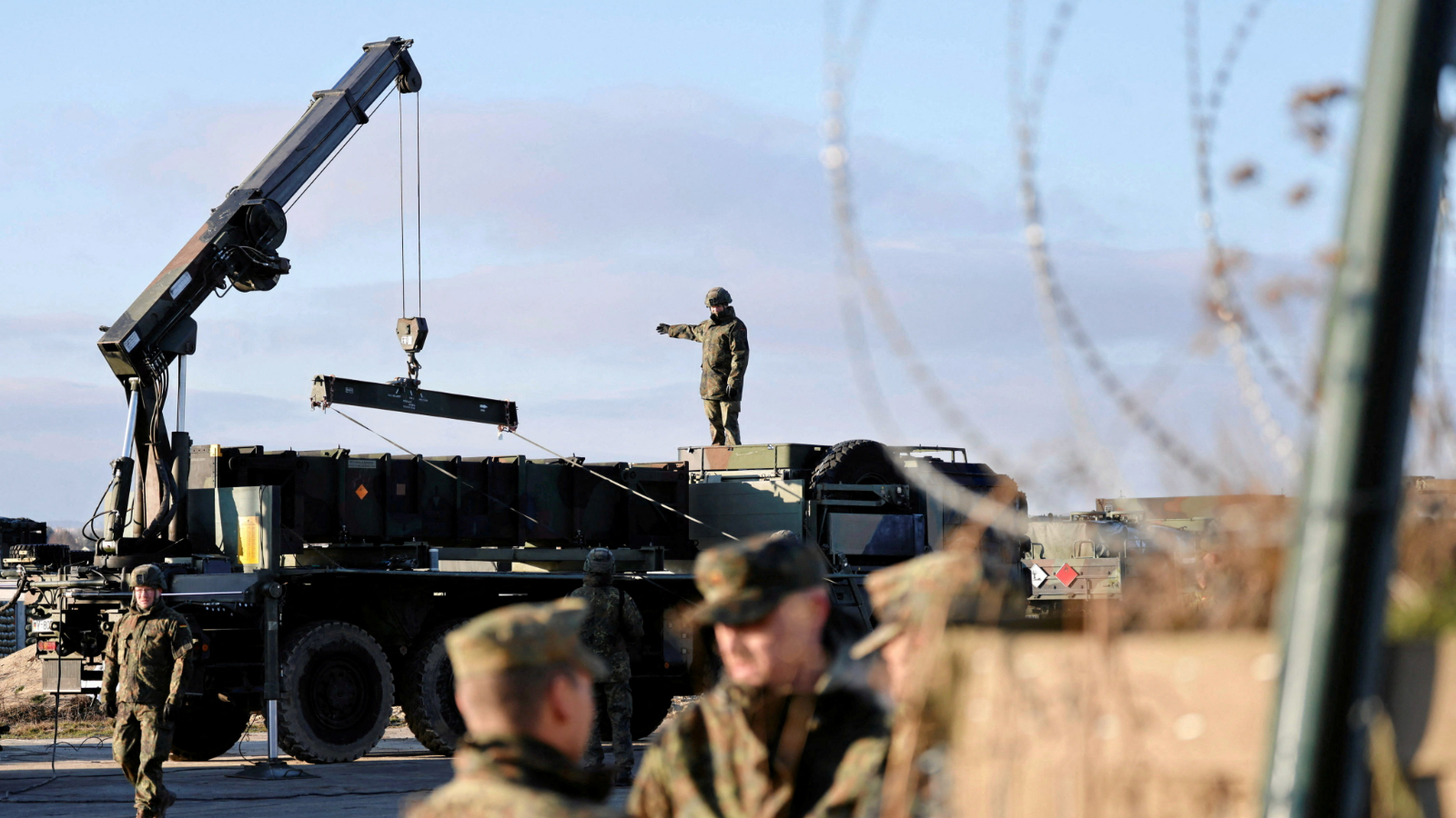 L'Allemagne a déployé 2 systèmes de défense antimissile Patriot en Pologne