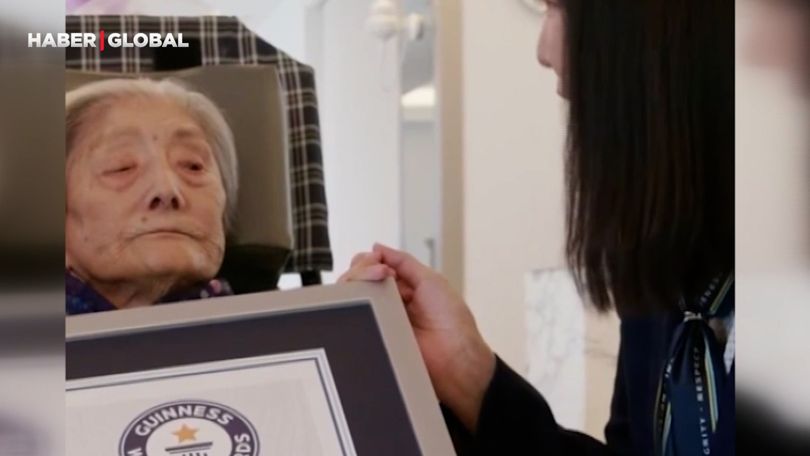 La personne la plus âgée du monde est décédée à l'âge de 116 ans, voici ses dernières images