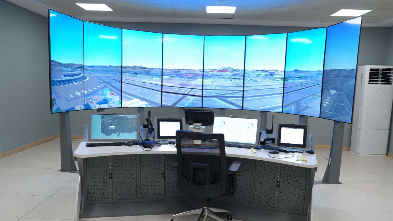 Le simulateur national est prêt pour les opérations à 3 pistes