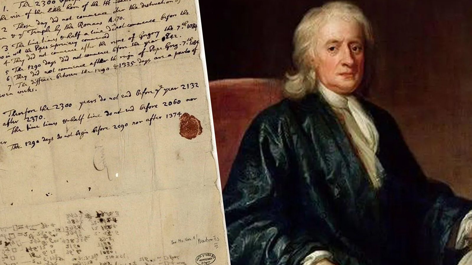 La prophétie de 300 ans de Newton a émergé: le monde peut se terminer en 2060!