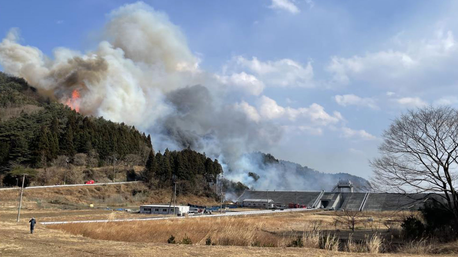 Force Fire au Japon: un avertissement d'évacuation a été fait à 2 mille 114 personnes