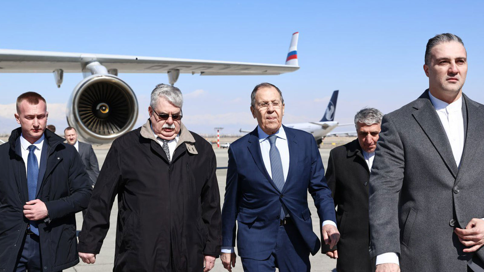 Le ministre russe des Affaires étrangères Lavrov est en Iran