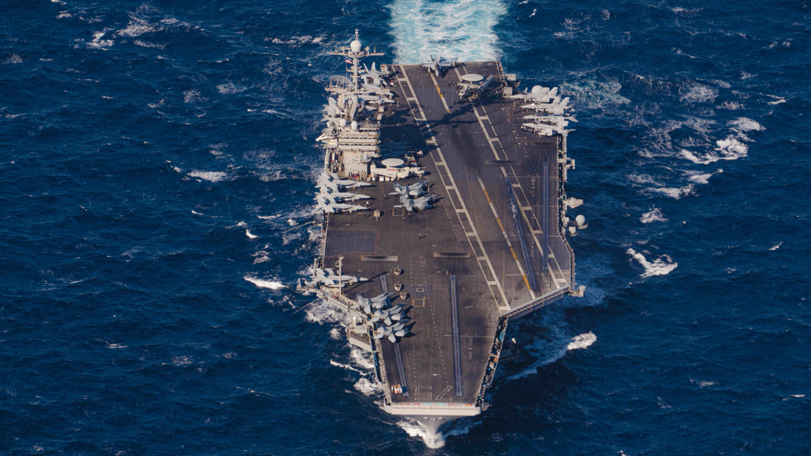 Le porte-avions américain a frappé Beşiktaş-M! Retourné du bord de la catastrophe