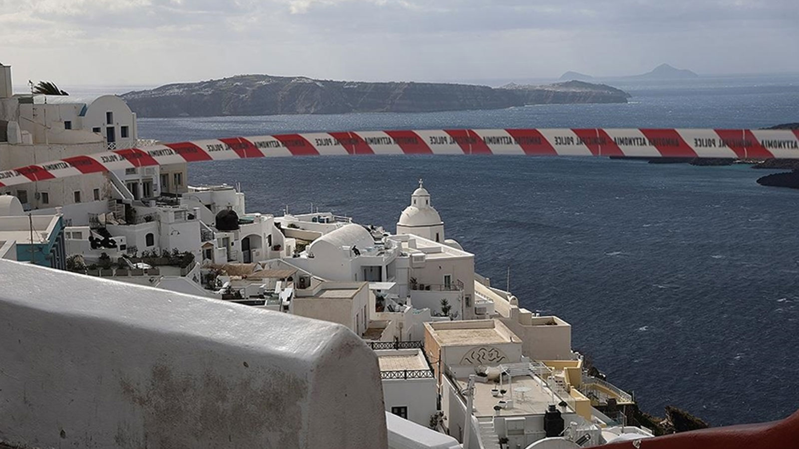 Nouvelle décision pour l'île Santorini de Grèce