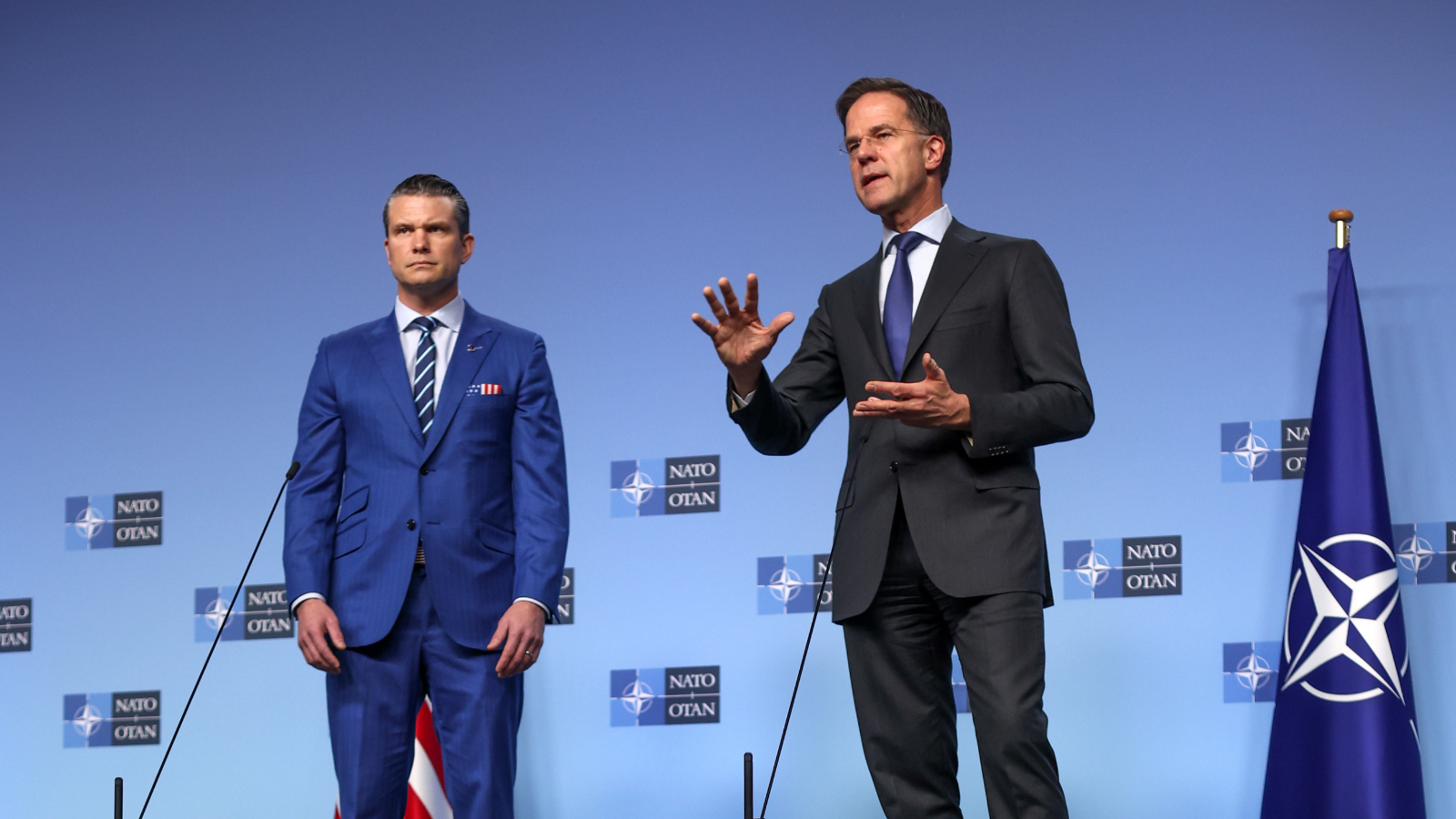 Secrétaire général de l'OTAN Rutte: L'Ukraine devrait être incluse dans les pourparlers de paix