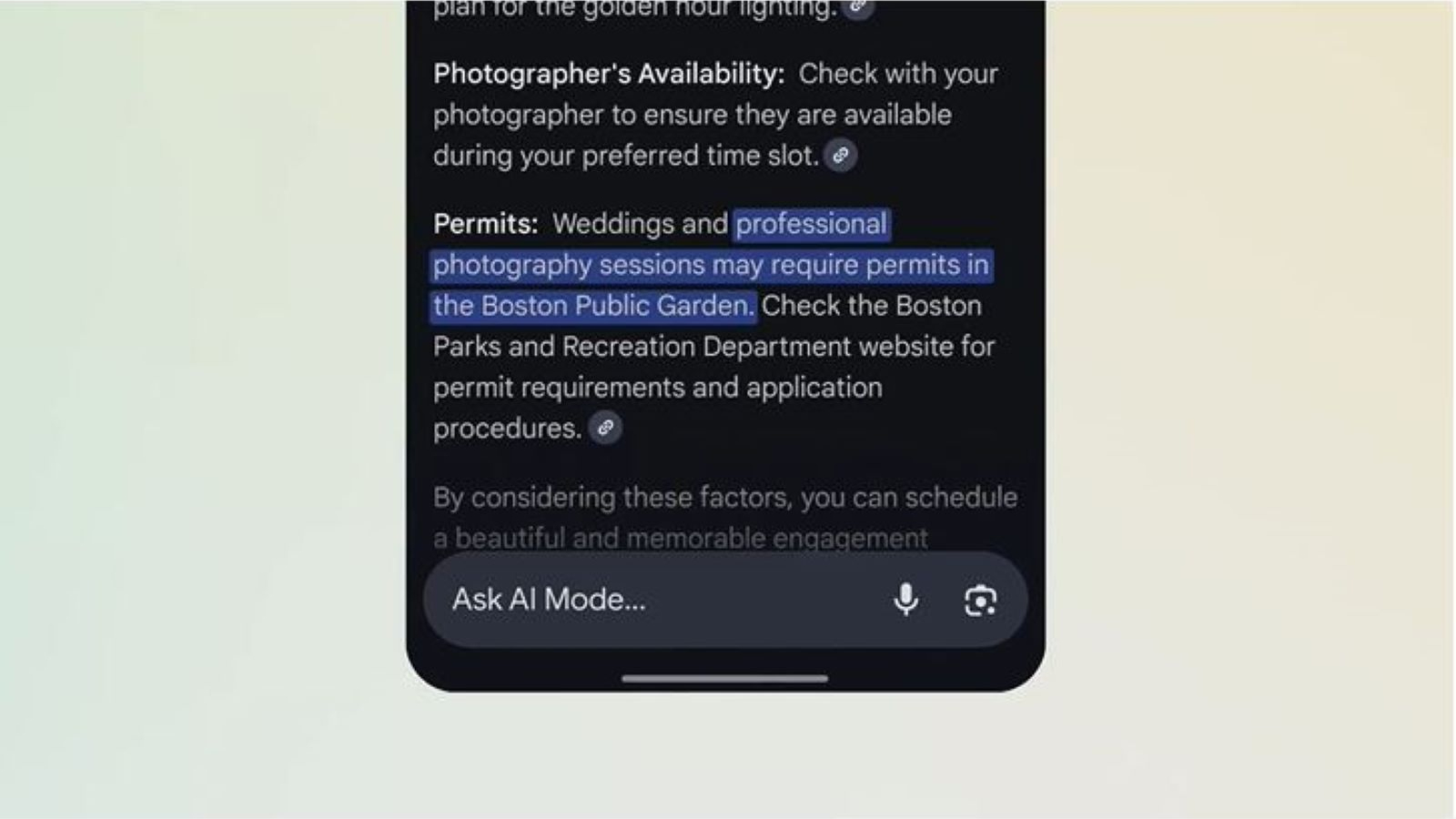 Google a annoncé le «mode d'intelligence artificielle» dans la recherche, quand il arrivera à Türkiye incertain