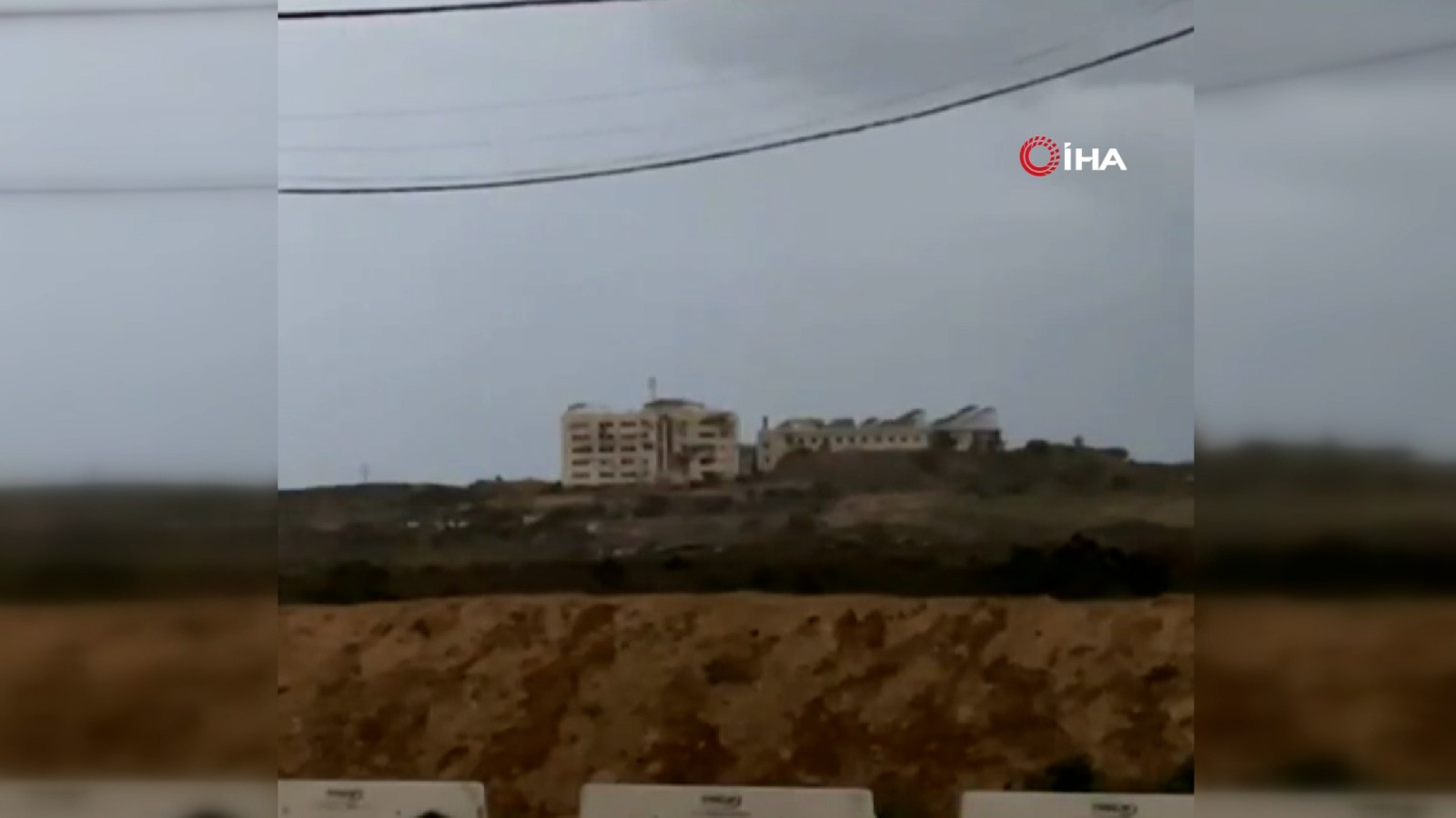 Israël a bombardé l'hôpital de l'amitié de Türkiye-Palestinien