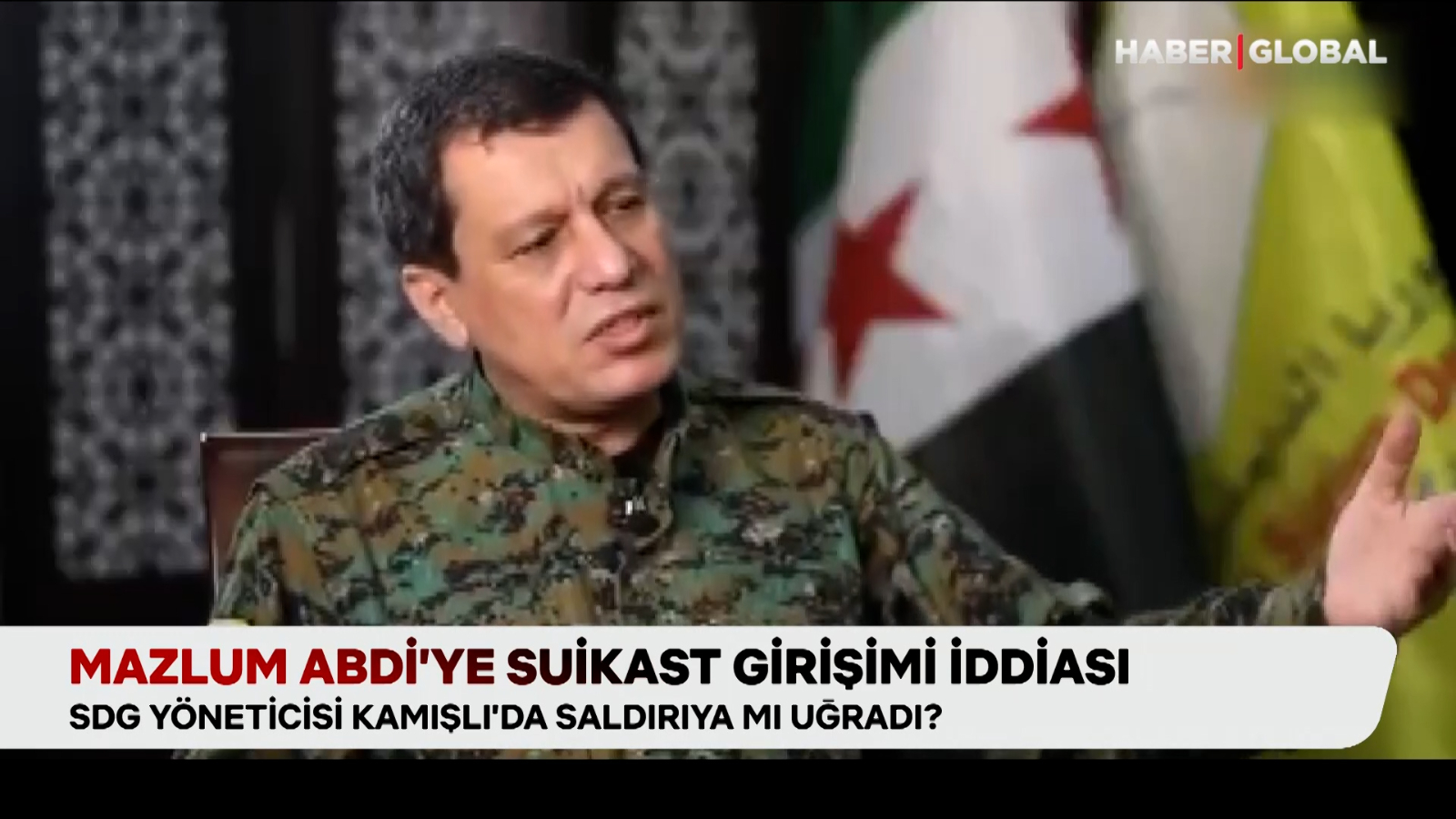 La réclamation d'assassinat à Mazlum Abdi