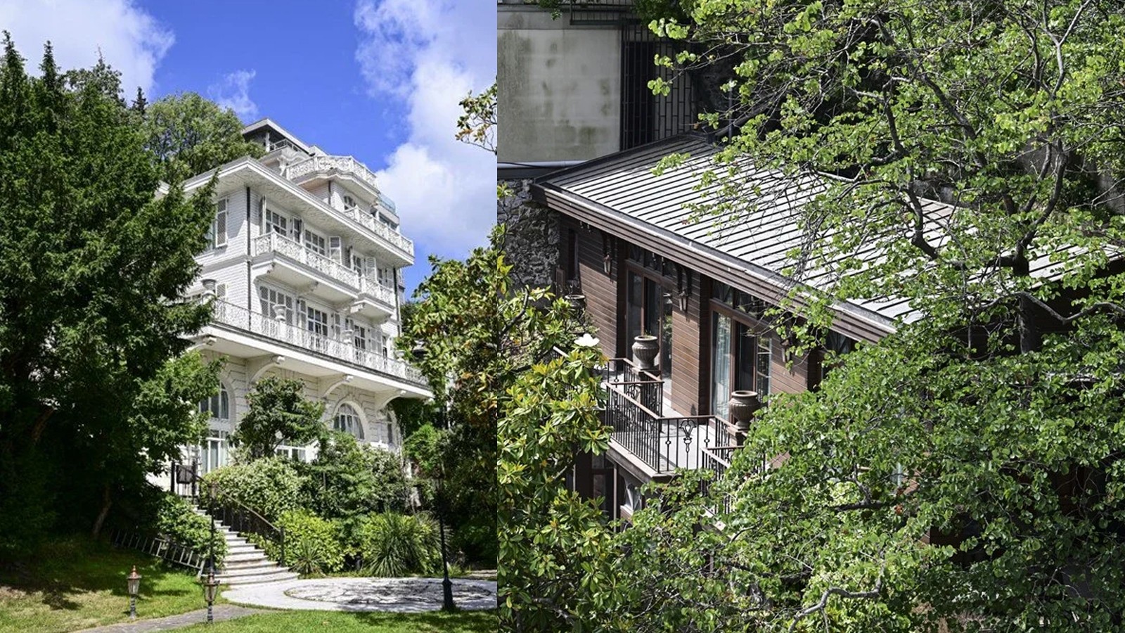 L'un des plus chers du Bosphore: le pavillon blanc et le pavillon brun ont été mis en vente