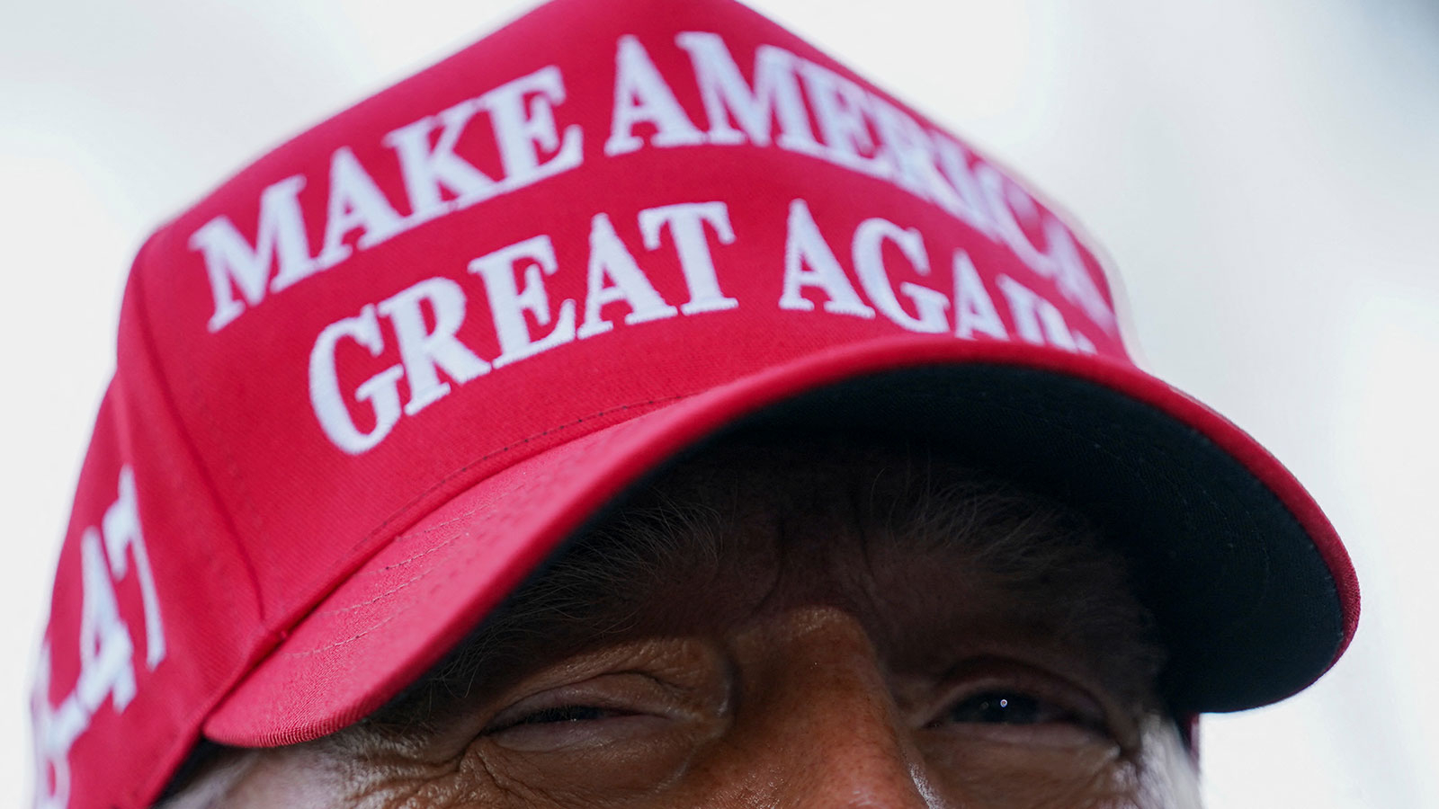 "L'image d'un Américain conquérant avec le Trumpisme"