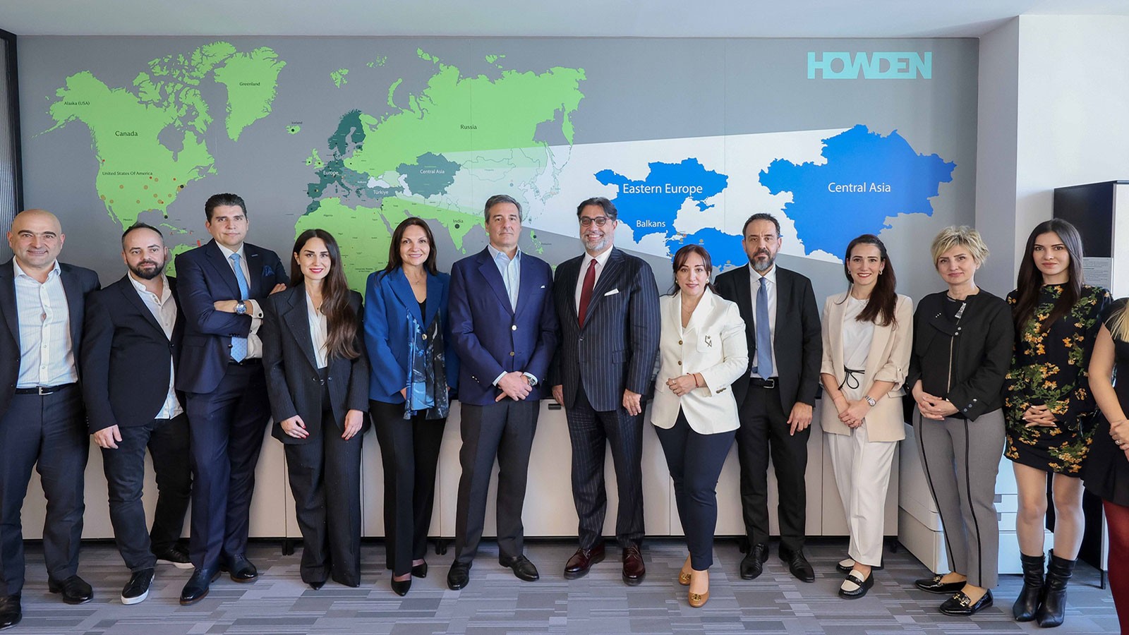 Howden Türkiye, Istanbul Finance Center a fondé la base de la région fondée