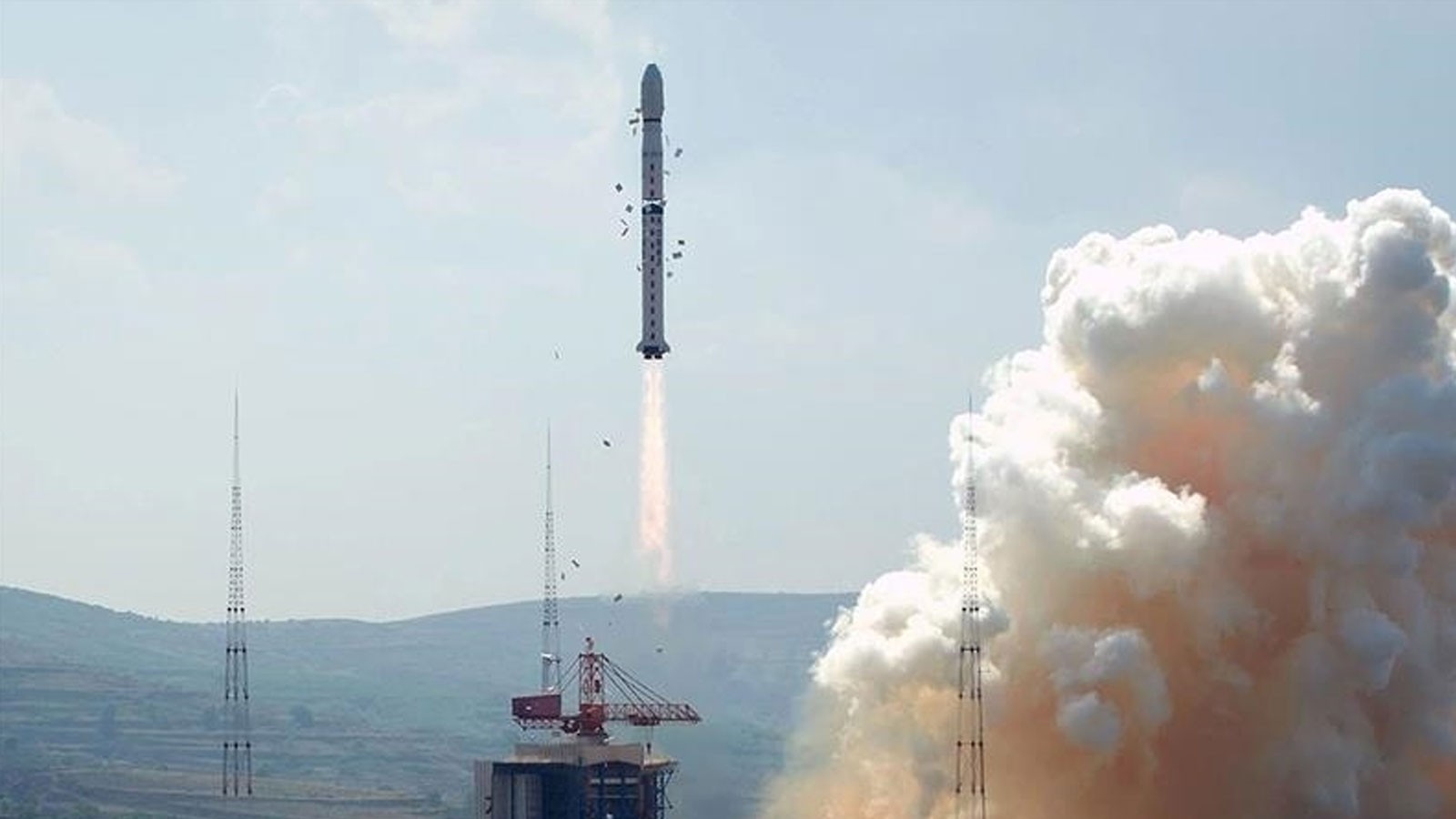 La Chine a jeté le satellite de transfert de données