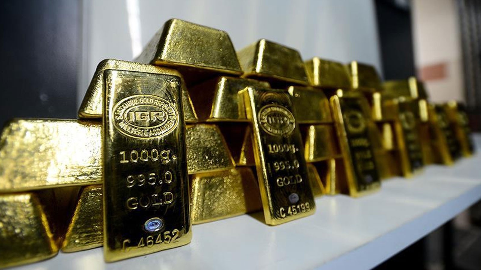 Le prix des kilogrammes d'or a chuté