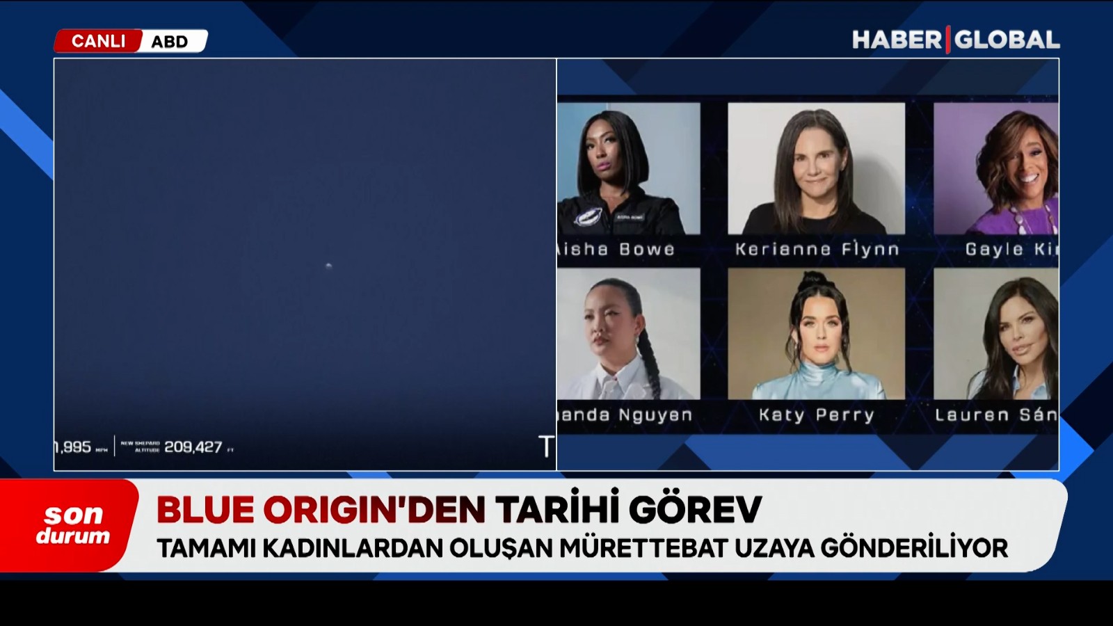 Une première après 60 ans: les femmes dans l'espace