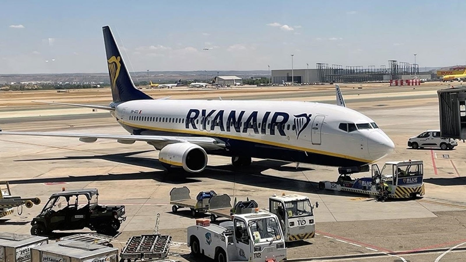 La femme de Ryanair a diminué par l'effet des bas prix des billets