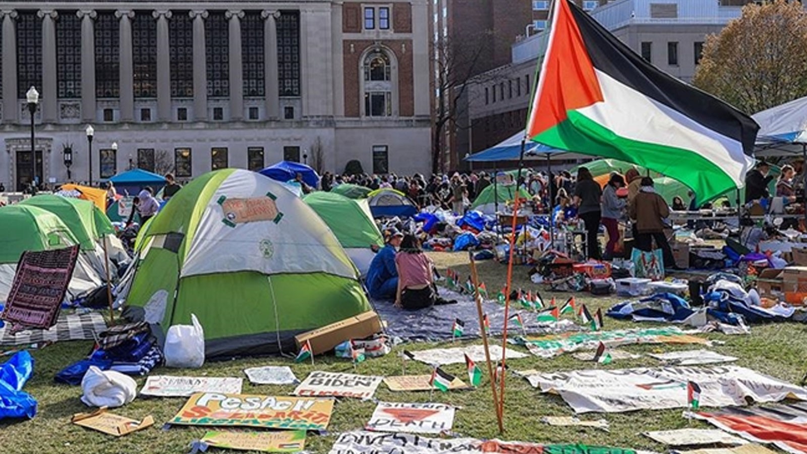 Les étudiants de la Yale et de la Californie de l'Université d'État ont lancé une grève de la faim pour soutenir le Gaza