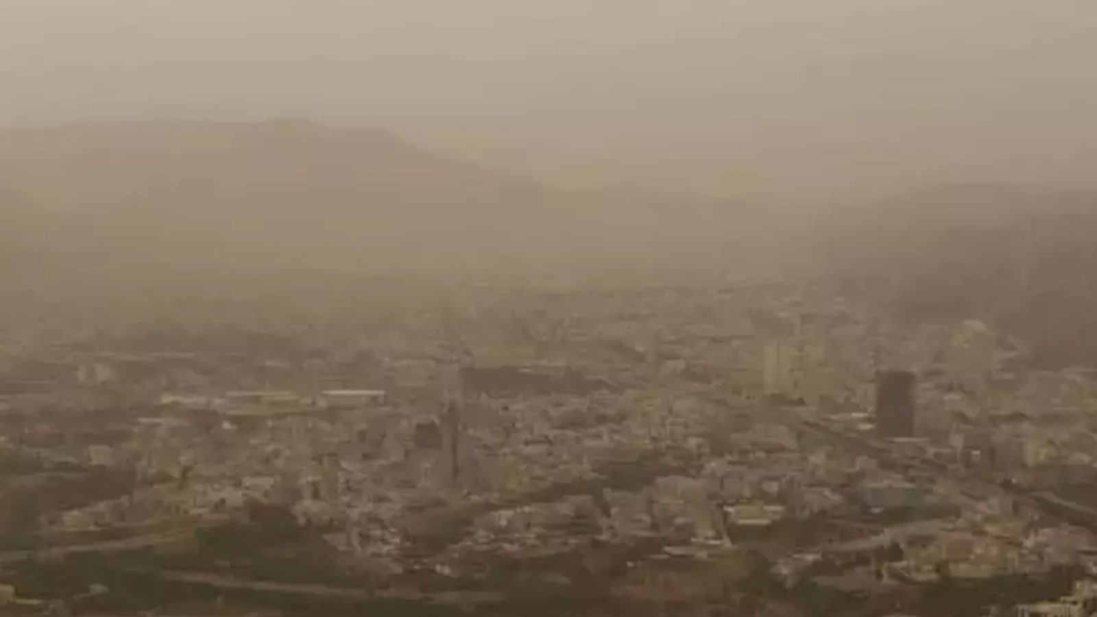 Sand Storm a frappé l'Irak: il y a beaucoup de morts et de blessés