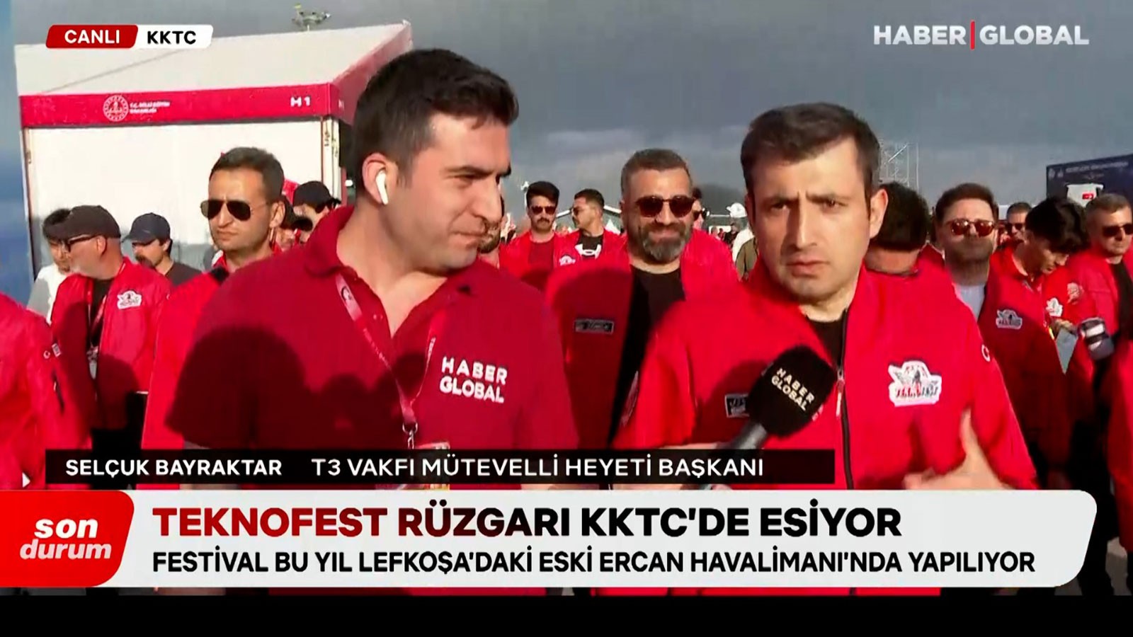 Selçuk Bayraktar News a parlé à Global