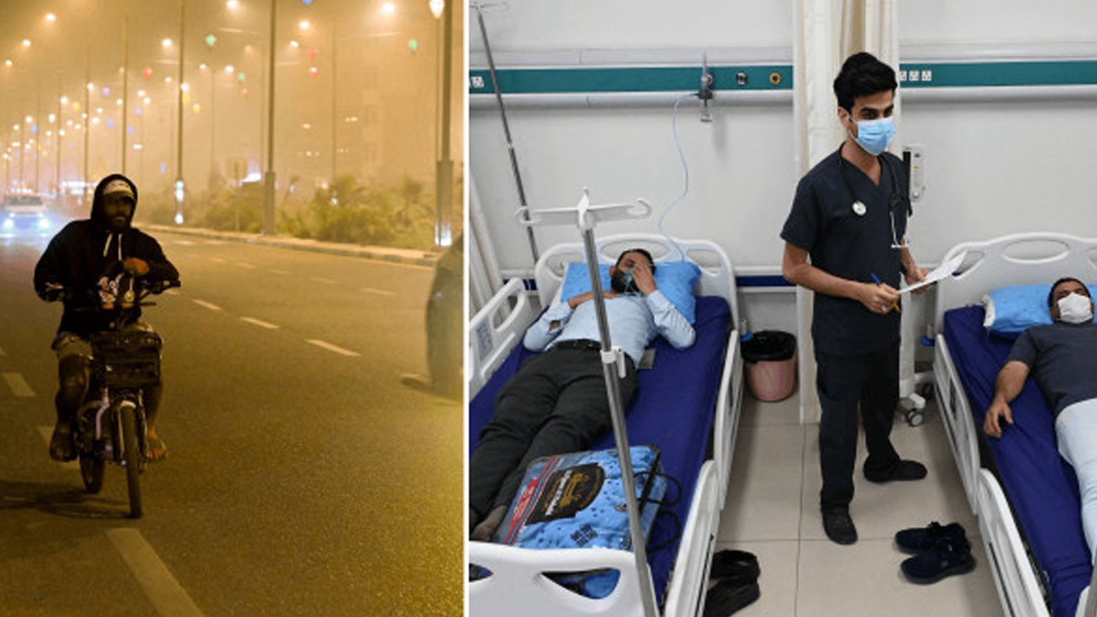 Storm de sable en Iran a hospitalisé 802 personnes