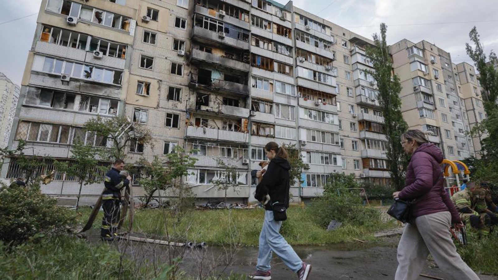Une grande attaque à l'échelle contre Kiev de l'armée russe: il y a beaucoup de blessés