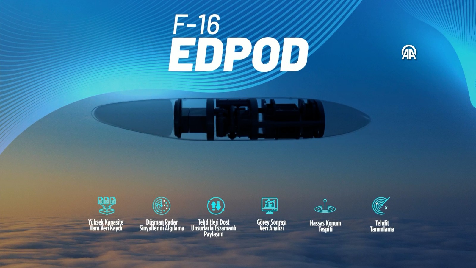 F-16 EDPOD a réussi les tests en vol contre les systèmes radar réels