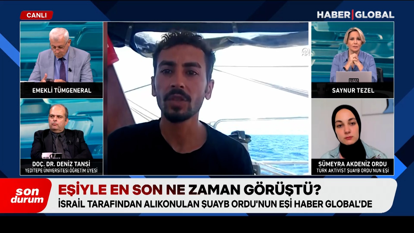 L'épouse de l'activiste turque, Haber, a parlé à Global!