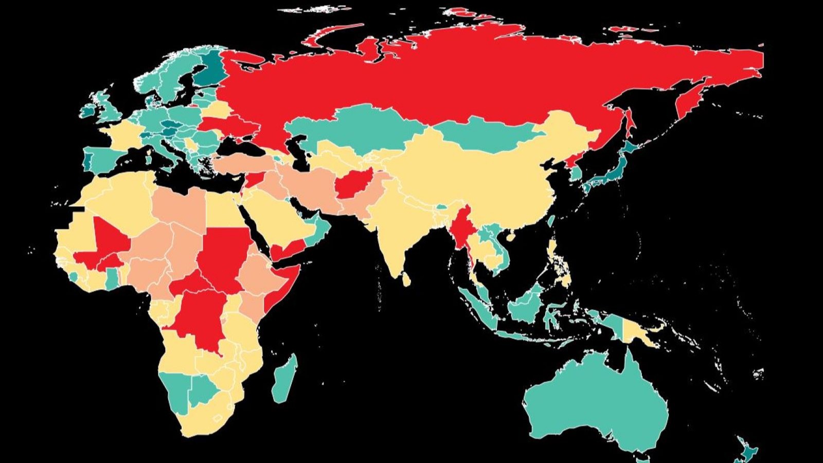 Les pays les plus sûrs où vous pouvez survivre pendant la Seconde Guerre mondiale ont annoncé