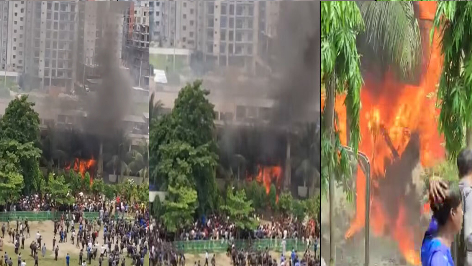 L'avion de formation militaire est tombé sur le campus de l'école: 18 personnes sont mortes