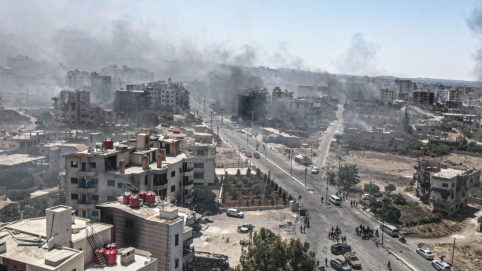 Israël a annoncé que Druzi est entrée en Syrie des collines golan occupées